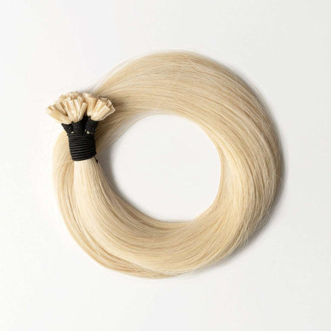 Extensiones de Queratina Premium - #60 Rubio Platino