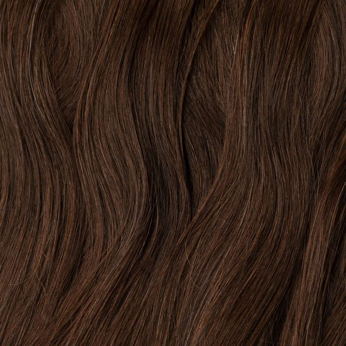 Coleta postiza color chocolate #2