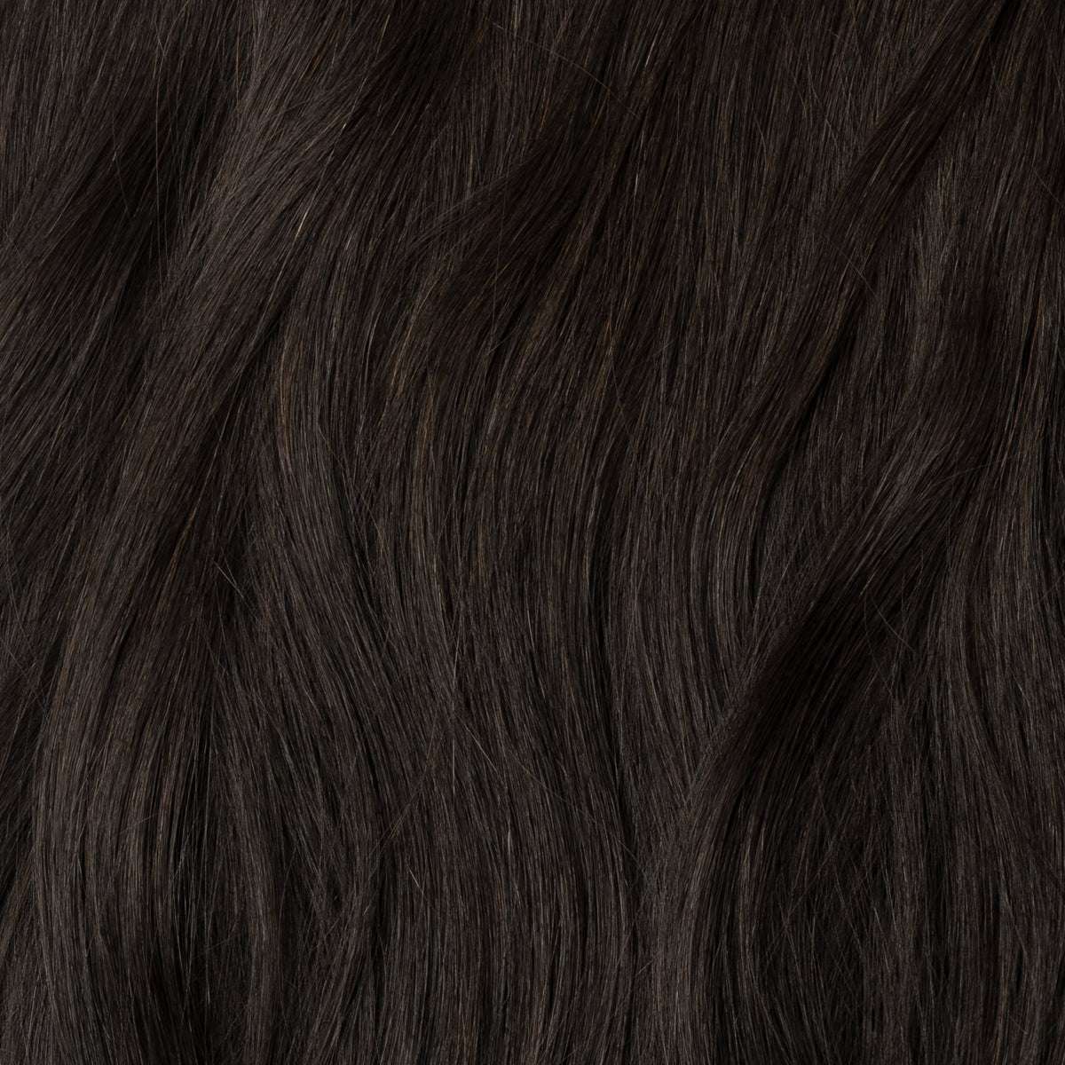 Coleta postiza color moreno natural #1A