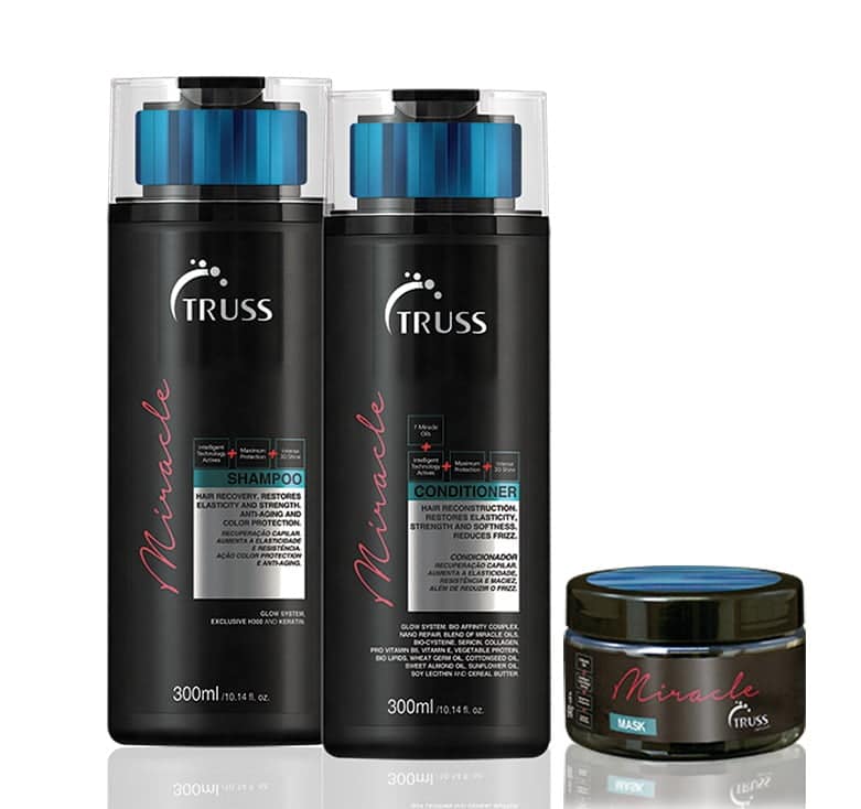 Truss Pack Miracle - Champú + Acondicionador + Mask