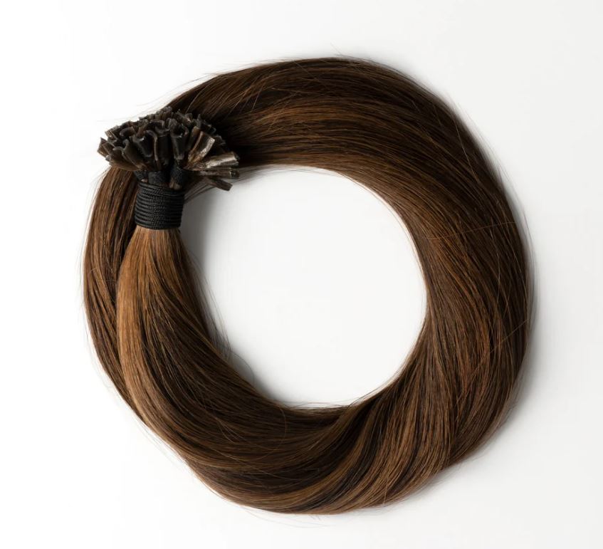 Extensiones de Queratina #T1B-4-4 Balayage