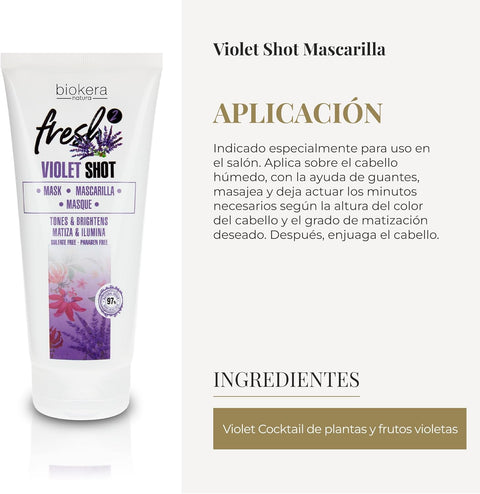 SALERM - Violet Shot Mascarilla