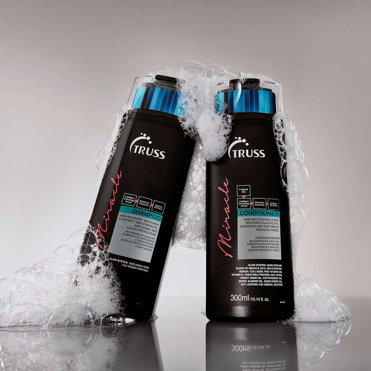 Truss Pack Miracle - Champú + Acondicionador + Mask