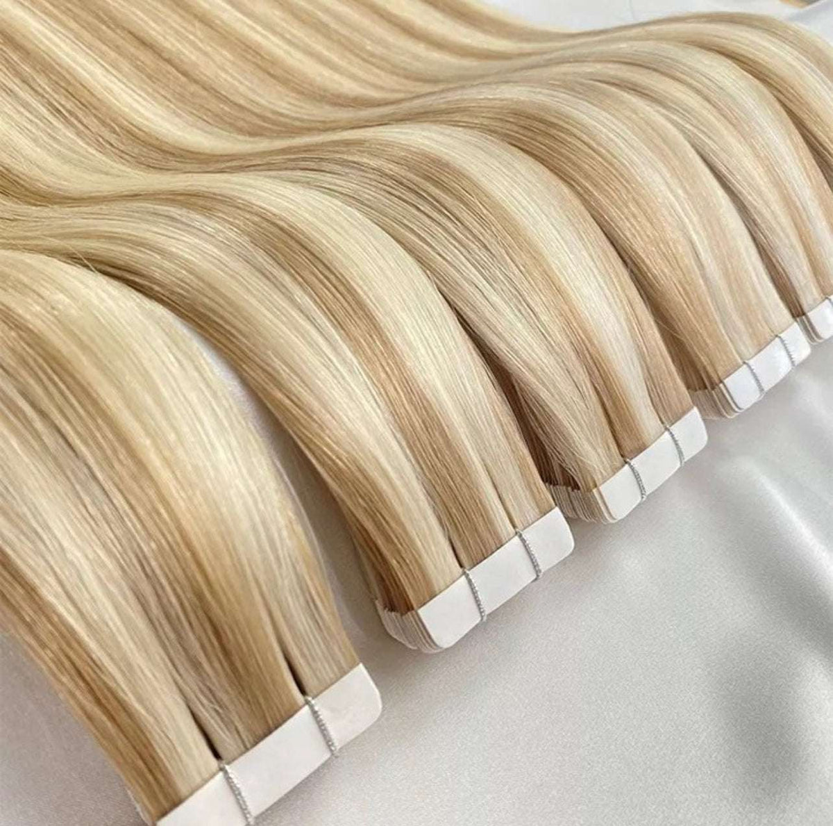 Extensiones Adhesivas Invisibles #15/60 mechado